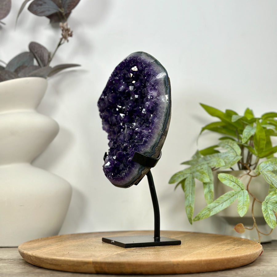 Top Quality Deep Purple Amethyst Crystal Specimen - MWS3109