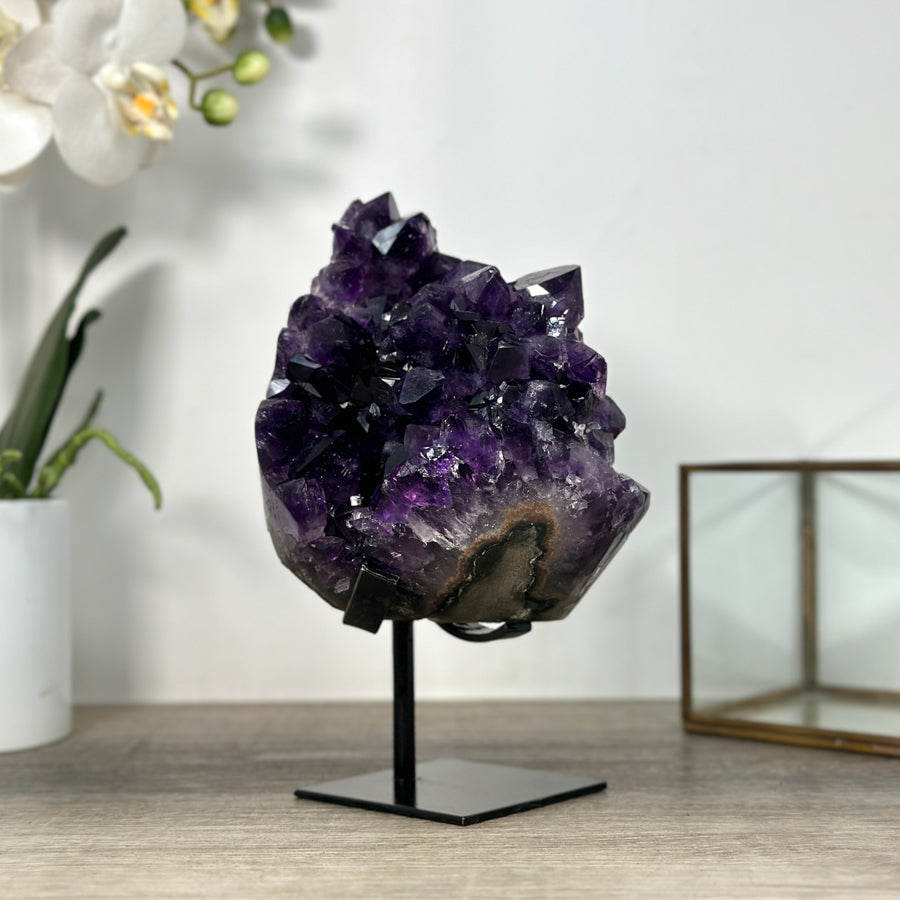 Natural Uruguayan Amethyst Crystal Cluster - MWS2478