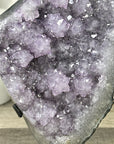 Large Natural Amethyst Formation on Stand with Stalactites - MWS3298
