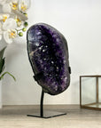 Top Grade Premium Amethyst Geode with Metal Stand - MWS2468