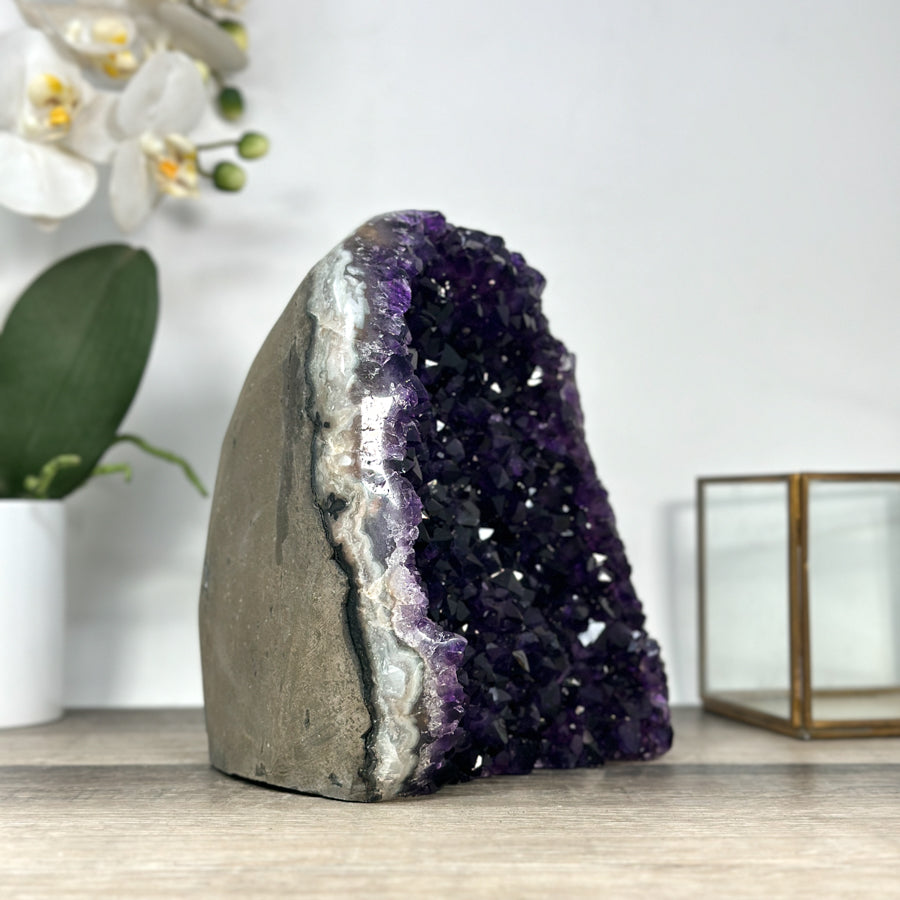 Large Deep Purple Amethyst Cathedral - CBP1264