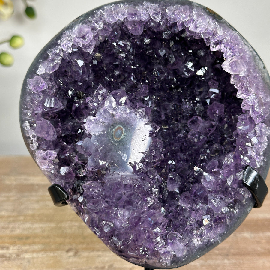Amethyst Geode with Stalactite Formation - MWS1689