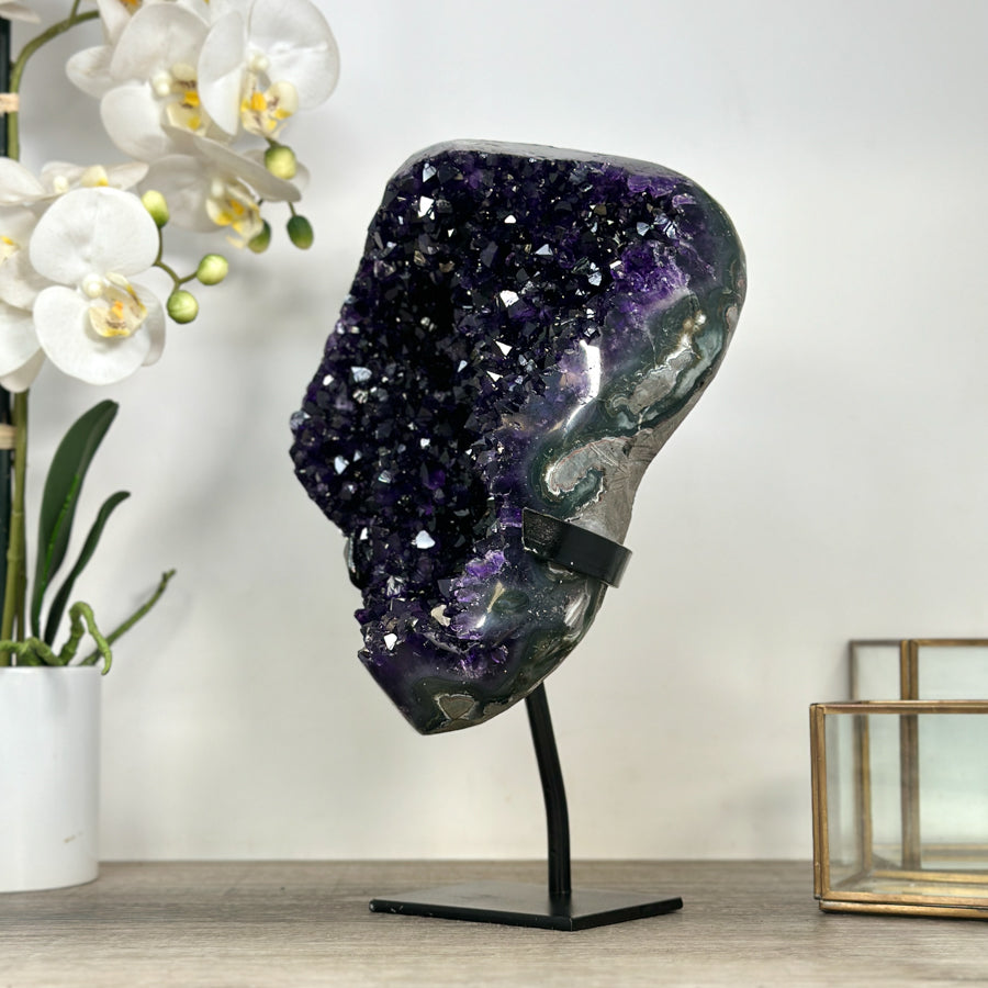 Large AAA Natural Amethyst Crystal Formation - MWS2380