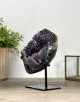 Amethyst Geode with Calcite Crystal Formation – Natural Uruguayan Collector’s Specimen - MWS2399