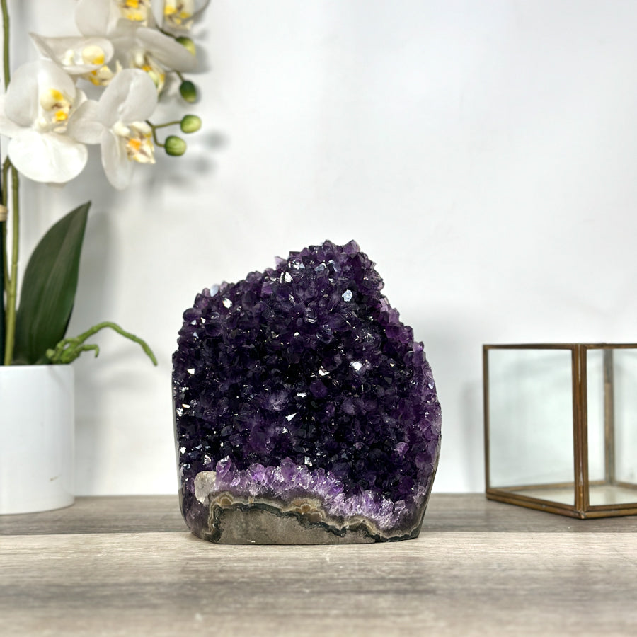 Natural Amethyst Crystal Cathedral - CBP1232