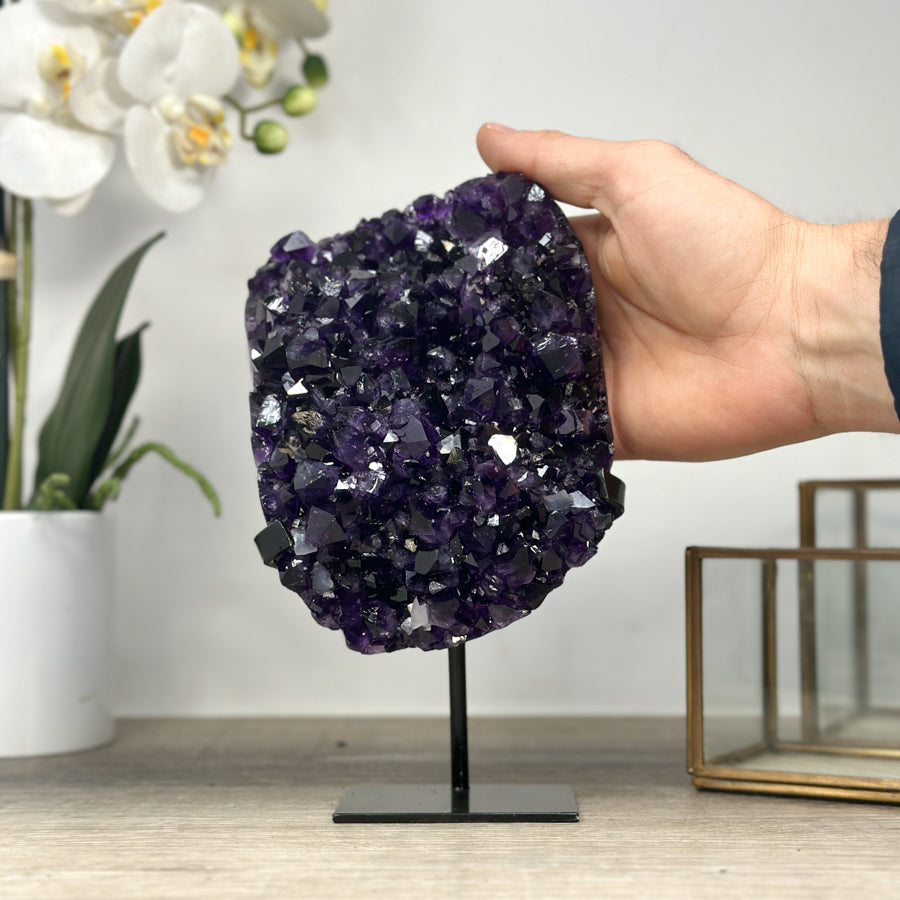 Deep Purple Amethyst Crystal from Uruguay - MWS2212