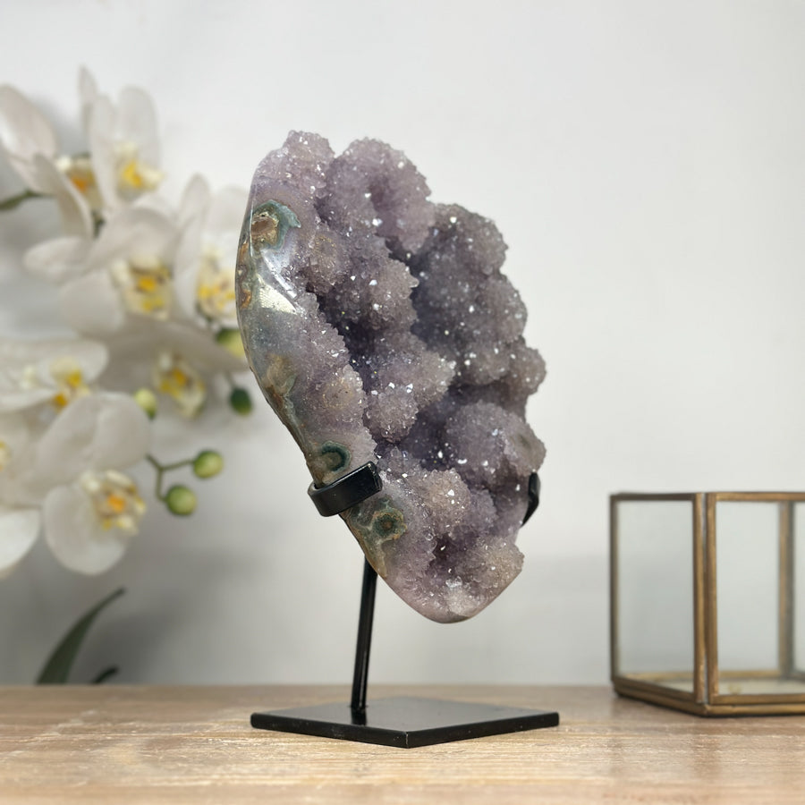 Unique Natura Quartz Cluster Specimen Full of Stalactite Formations - MWS1977