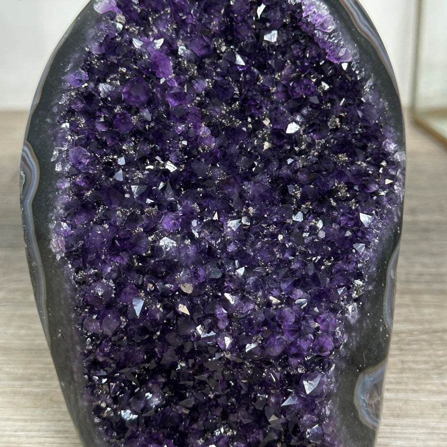 Amethyst Crysta Cathedral with Deep Purple Points - CBP1222