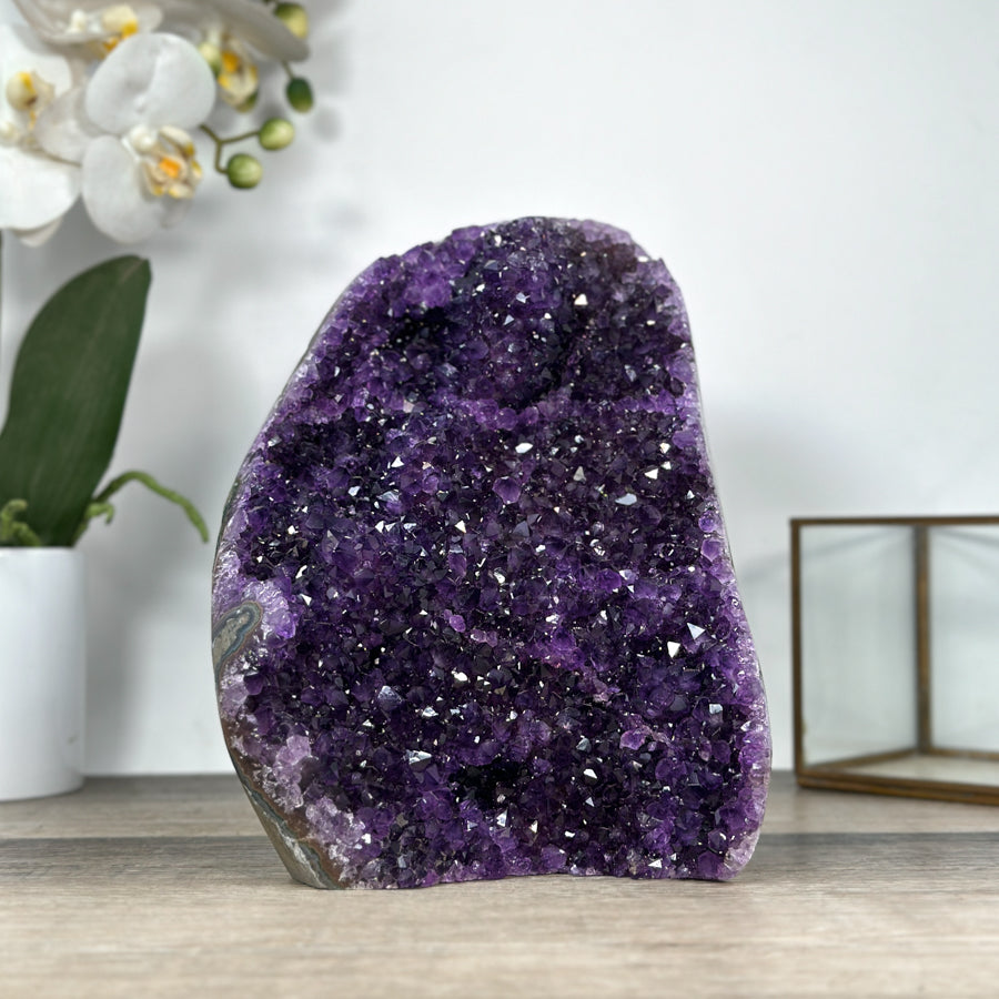 XL Natural Amethyst Selfstanding Cathedral - CBP1276
