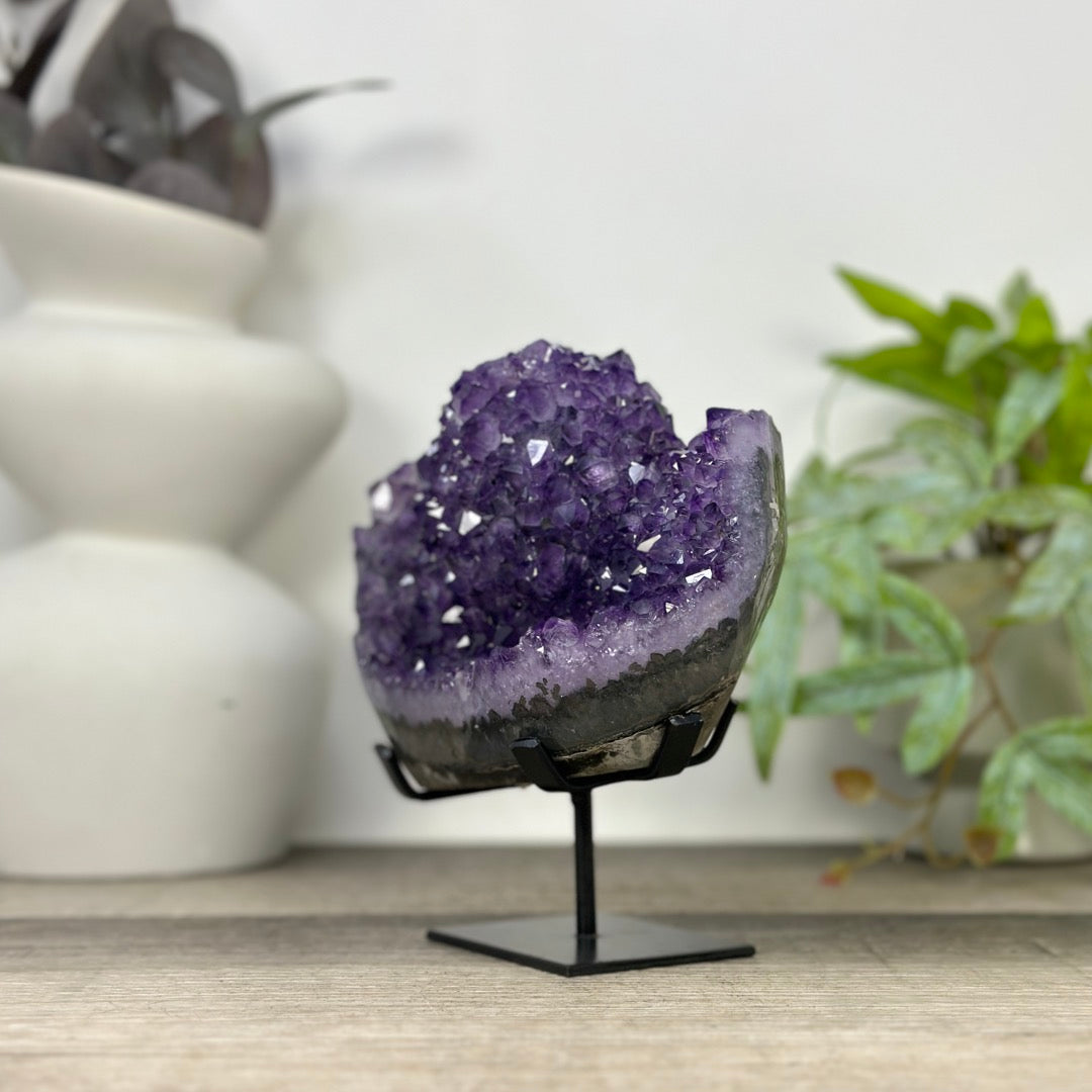 Natural Amethyst Crystal Cluster - MWS3305
