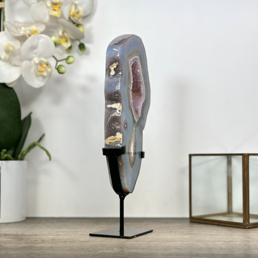 Natural Agate &amp; Amethyst Stone Portal - MWS3005