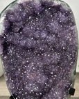 Natural Amethyst Specimen with Green Jasper Shell - MWS3231
