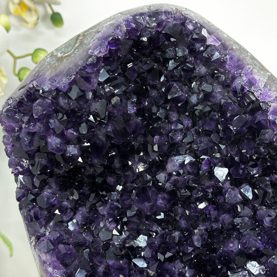 A+ Grade Natural Amethyst Geode - MWS2192