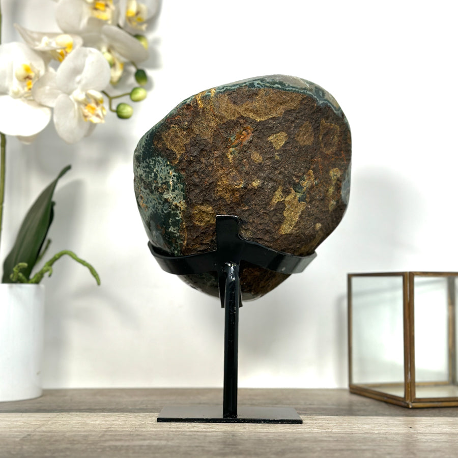 Amethyst Geode with Deep Purple Crystals for Home Decor - MWS2615
