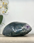 Amethyst & Agate Geode with Crystal Cavity from uruguay - STGE0030