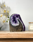 Natural Amethyst Cathedral with Deep Purple Crystals - CBP1100