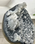 Uruguayan Grey Quartz with Micro Stalactites Formations - MWS3295