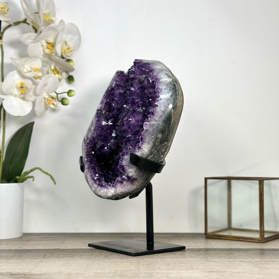 Top Grade Natural Amethyst Stone Statement Piece - MWS2829
