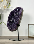 Deep Purple Amethyst Crystal Cluster for Home Decor Display - MWS2633