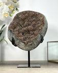 Natural Sugar Druzy Crystal from Uruguay - Display Piece for Peaceful Home Decor - MWS2528