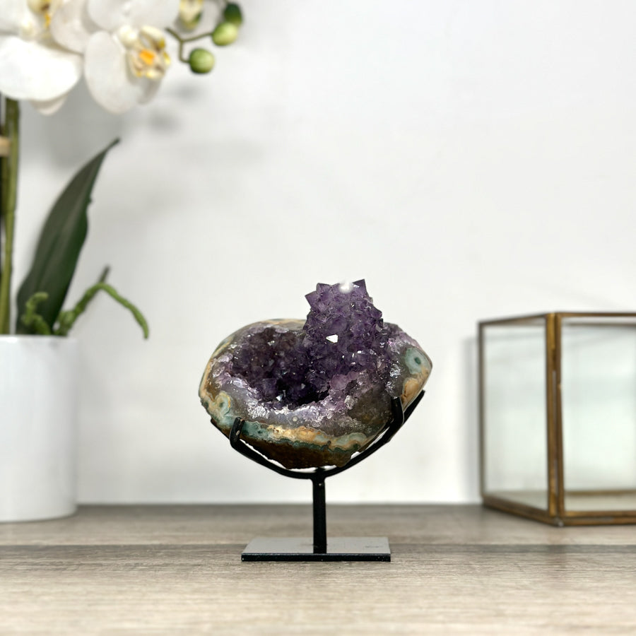 Natural Amethyst Stalactite Formation - MWS2851