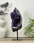 Uruguayan Amethyst Geode - Metal Stand Included - MWS3236