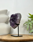 Uruguayan Amethyst Stone Heart Crystal - HST0352