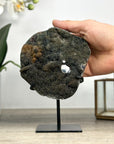 Natural Sugar Quartz Druzy & Agate Crystal Cluster - MWS2250