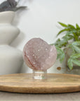 Natural Uruguayan Quartz Druzy Sphere Geode - SPH0178