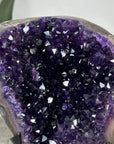 Deep Purple Amethyst Geode With Metal Stand - MWS2768
