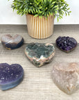 Mixed Minerals Hearts Set - MHLT0336