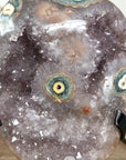 Beautiful Quartz Cluster with Polished Jasper Matrix - MWS1991