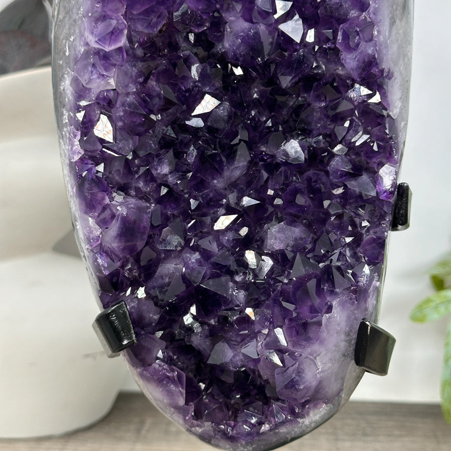 Unique Natural Uruguayan Amethyst Geode Statemen Piece - MWS3225
