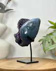 Natural Uruguayan Amethyst & Blue Agate Specimen - MWS3094