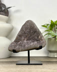 Natural Sugar Quartz Specimen on Metal Stand - MWS3371
