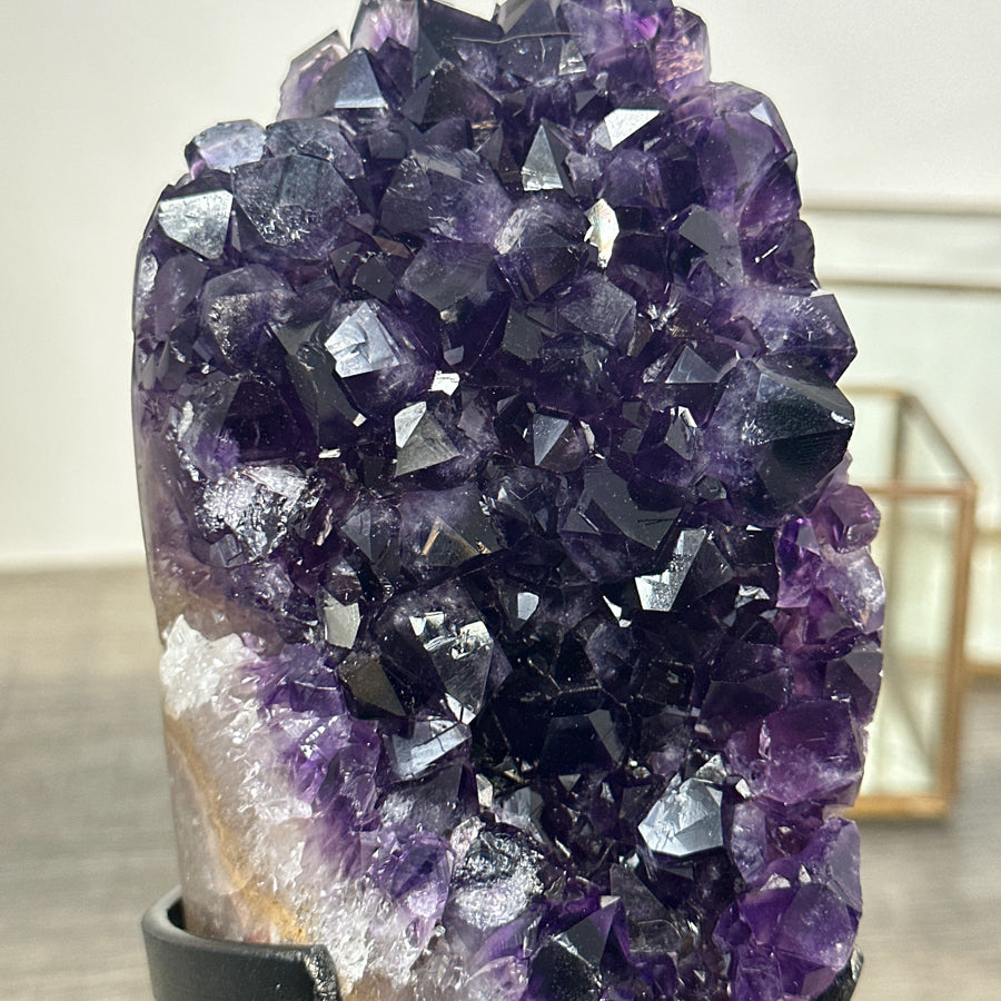 Amethyst Cluster with Deep Purple Crystals - MWS2202