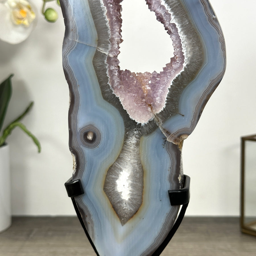 Natural Agate &amp; Amethyst Stone Portal - MWS3005