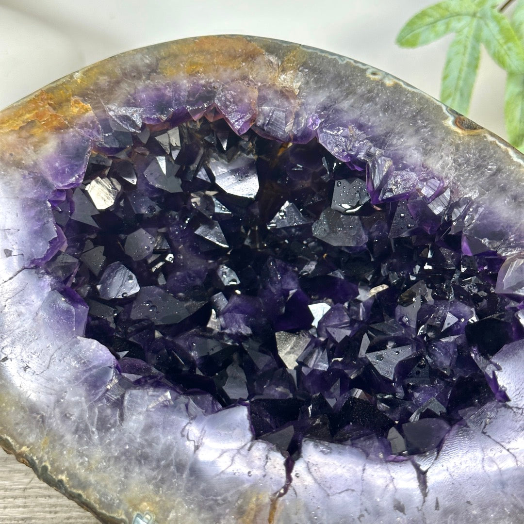 Large Natural Uruguayan Amethyst Geode with Large Crystals - STGE0042