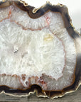 Polished Quartz Stone Slice for Home Decor - SLC0013
