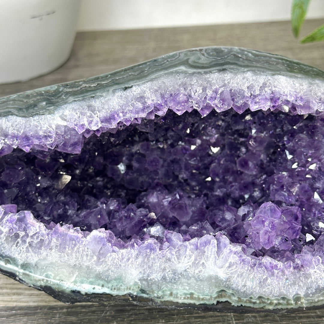 Natural Amethyst Geode for home Decor - STGE0048
