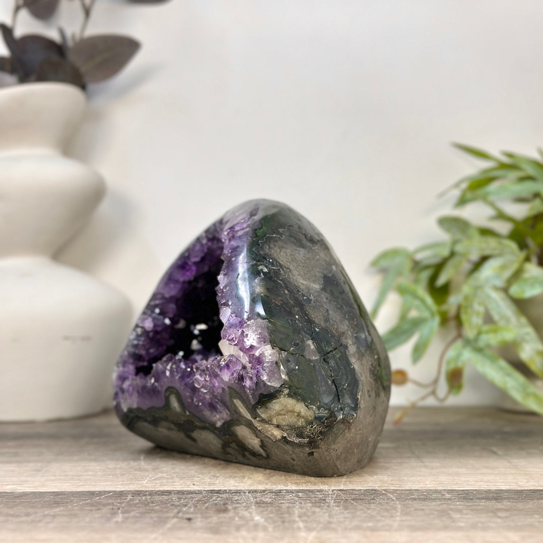 Natural Large Amethyst Stone Geode - STGE0086
