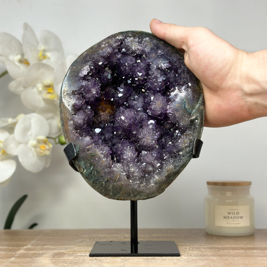 Rare Amethyst Geode Full of Stalactite Formations - MWS1484
