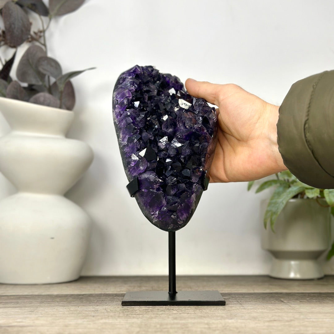 A+ Grade Natural Uruguayan Amethyst Crystal - MWS3386