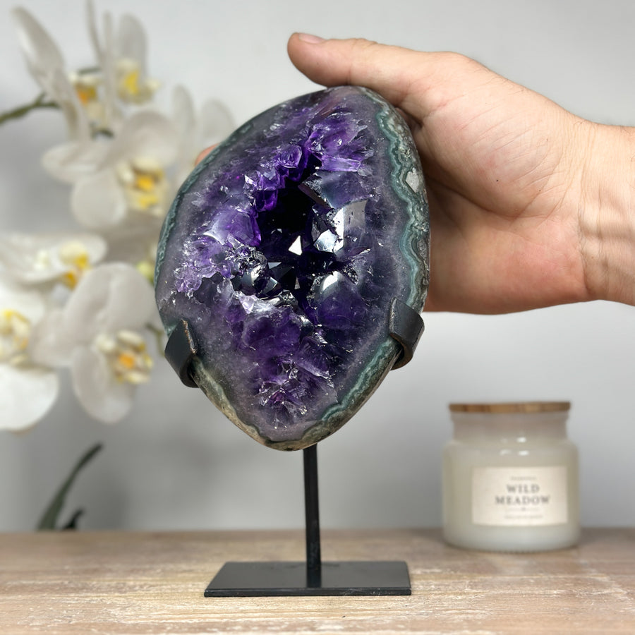 Stunning Natural Uruguayan Amethyst Geode - MWS1763