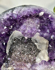 Natural Amethyst Cluster with Collection Grade Calcite Formation - CBP1424