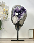 Large Top Grade Amethyst Geode with Calcite Crystal Inclusion - MWS2963