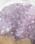 Natural Spirit Amethyst Cluster with Huge Calcite Formation - MWS0433