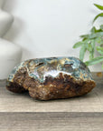 Natural Quartz & Jasper Geode with Micro Stalactites Formations - STGE0039