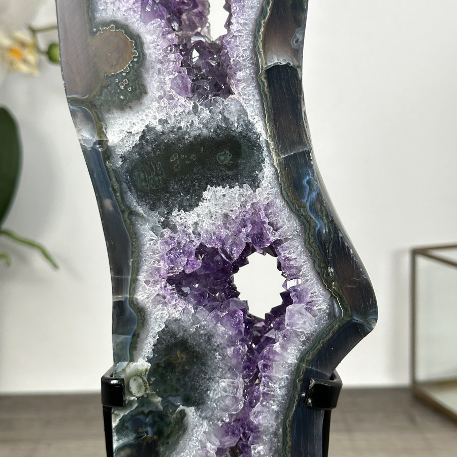 Uruguayan Amethyst Portal with Deep Purple Crystals - MWS2926