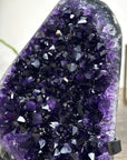 Natural Deep Purple Amethyst Geode From Uruguay – Premium Crystal Display Piece for Home Decor - MWS2513
